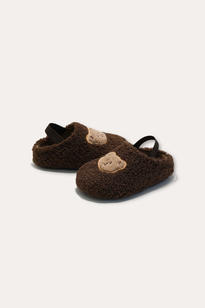 Teddy Bear Sandals | Hazelnut