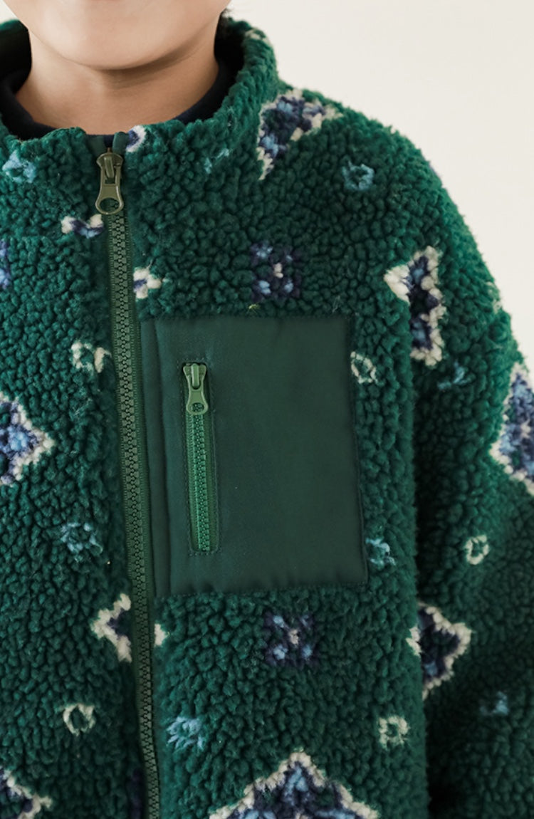 Flower Spike Jacket | Green