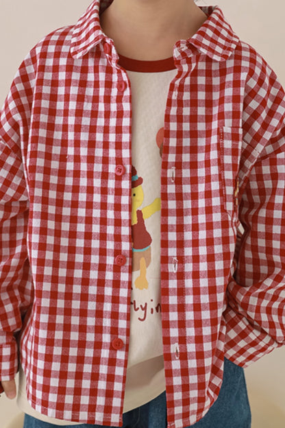 Boyli Duck Shirt | Red