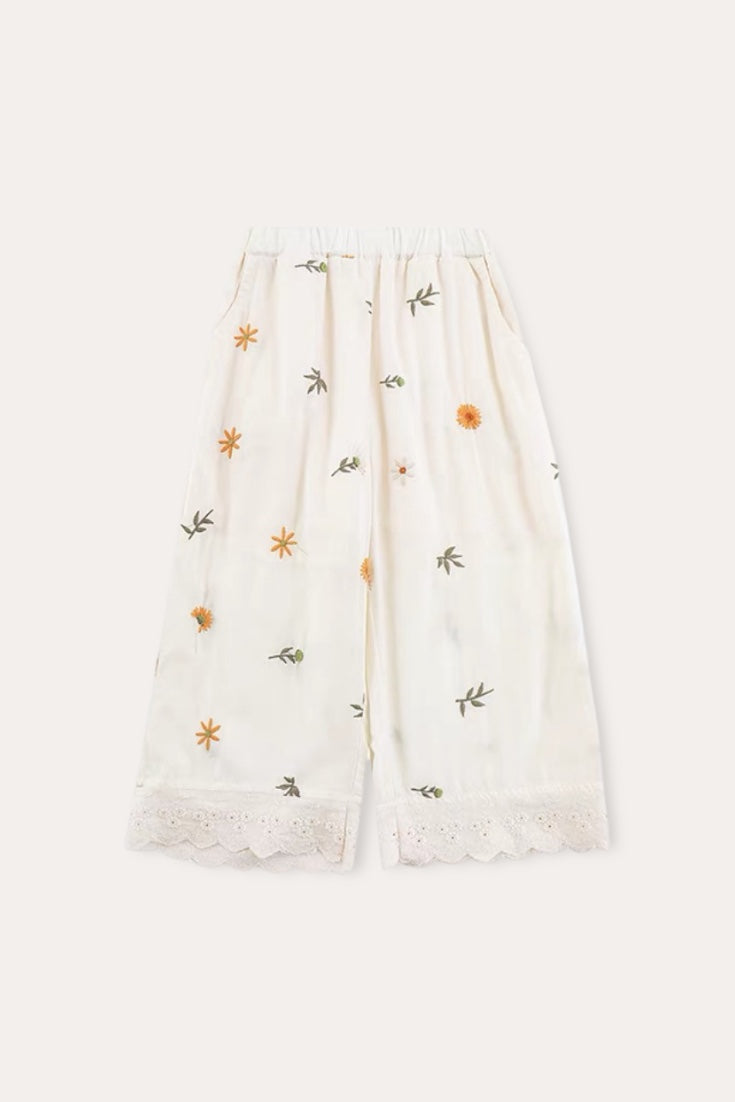 Sunflower Trousers | White