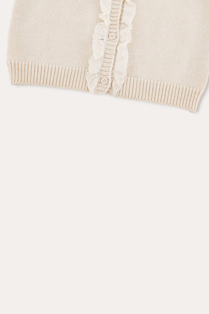 Bear Cardigan | Beige