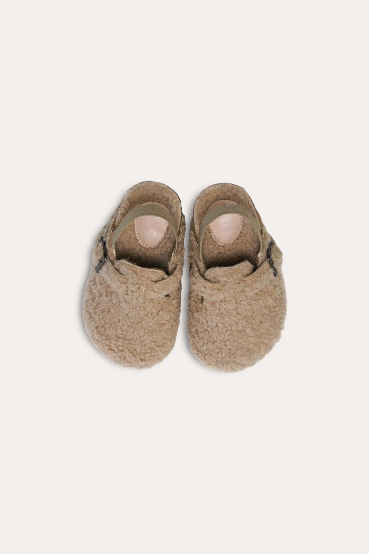 Teddy Sandals | Brown