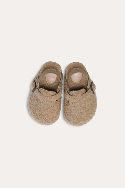 Teddy Sandals | Beige