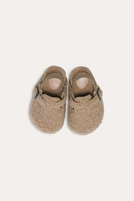 Teddy Sandals | Beige