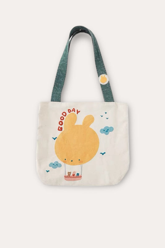 Happy Zoo Bunny Bag | Yellow