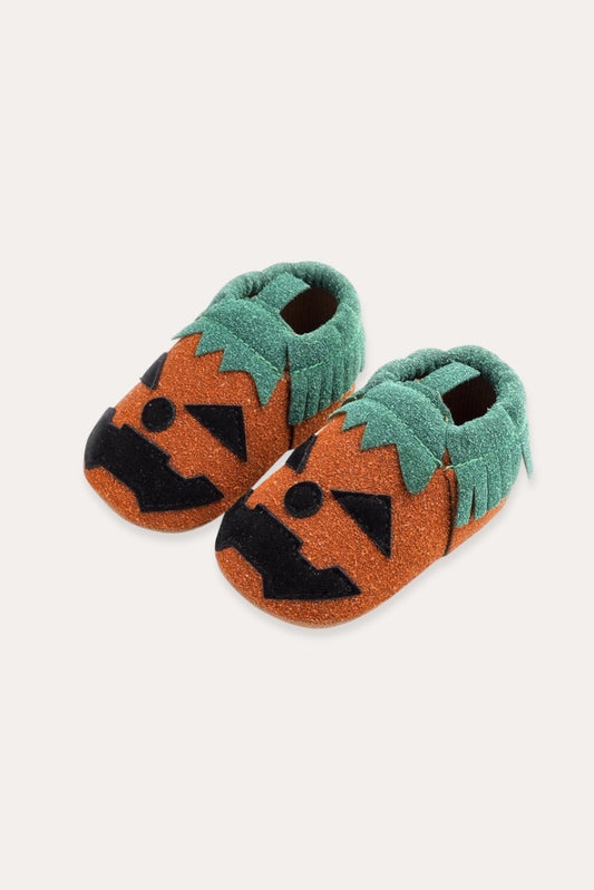 Pumpkin Suede Shoes | Orange