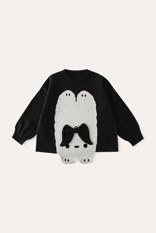 Kitten Sweater | Black