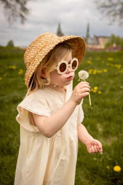 Flower Kids Sunglasses | Beige