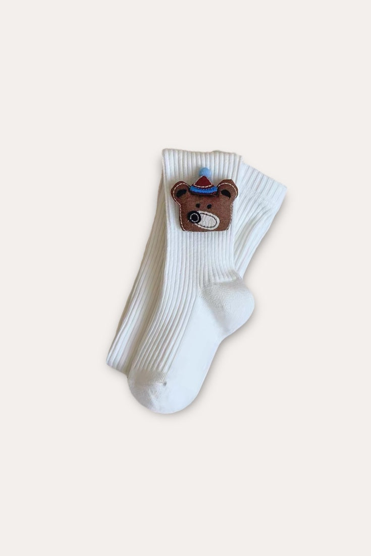 Teddy Bear Tights | Khaki