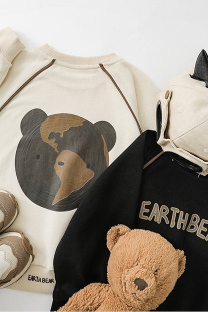 Earth Bear Sweatshirt | Black