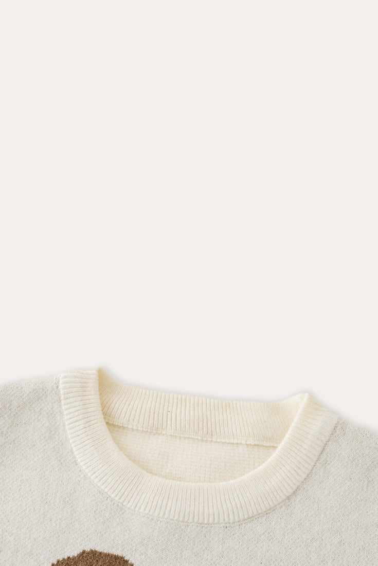 Puppy Sweater | Beige