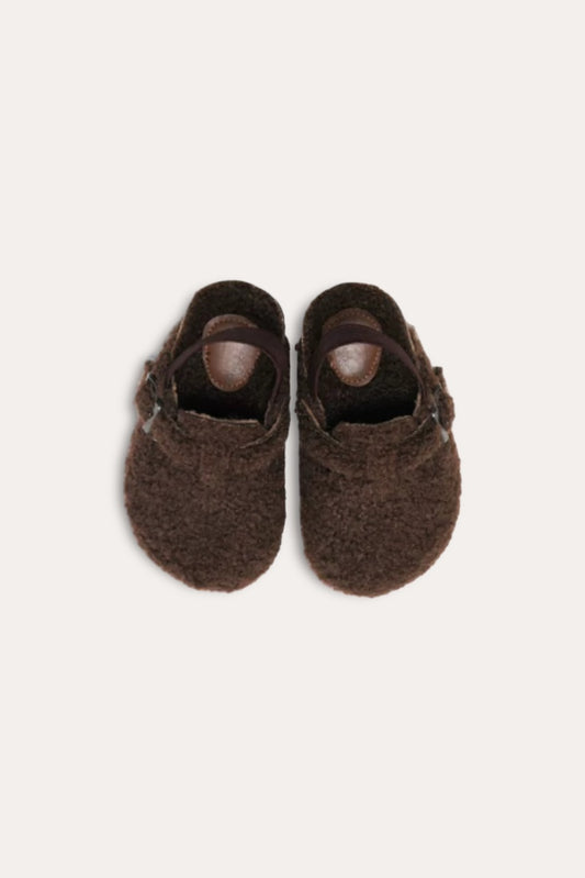 Teddy Sandals | Brown