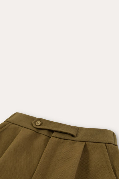 Krimm Trousers | Yellowish Brown
