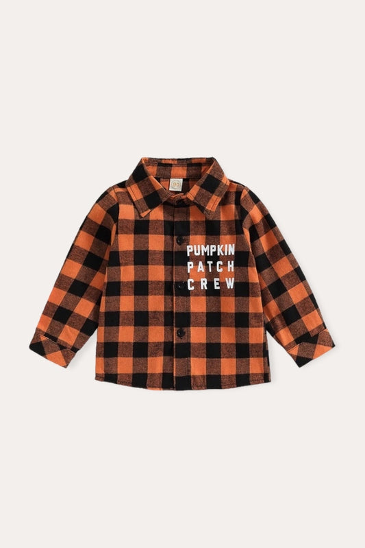 Pumpkin Patch Crew | Orange Black