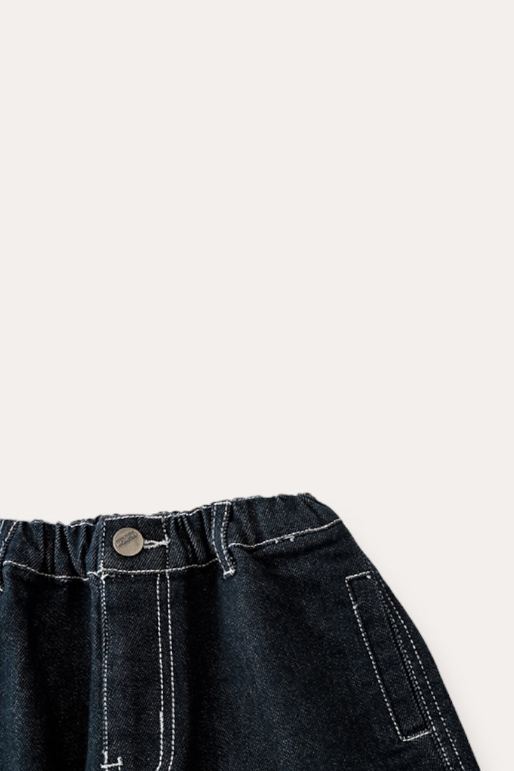 Cargo Jeans Trousers | Navy