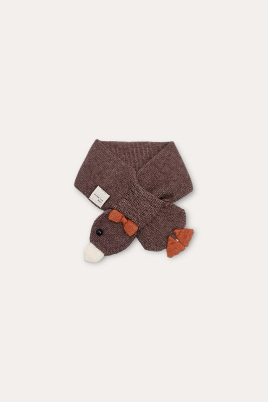 Goose Scarf | Brown