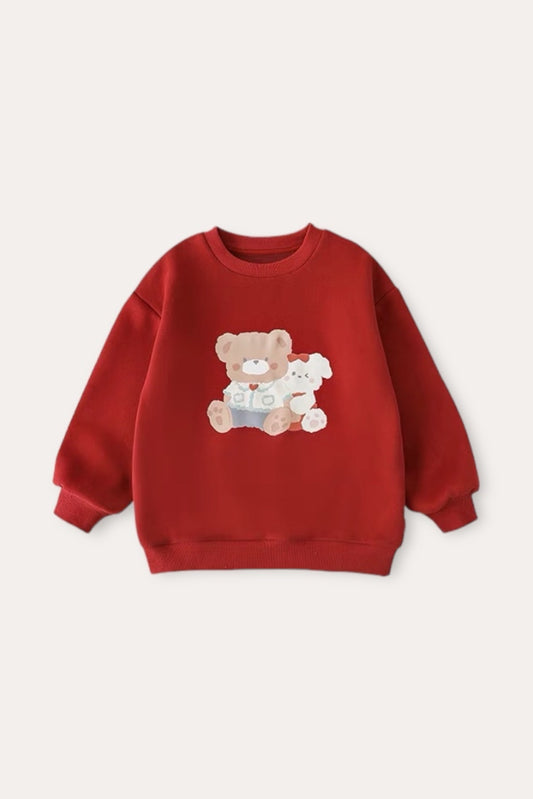Bobo Bear Sweatshirt | Red