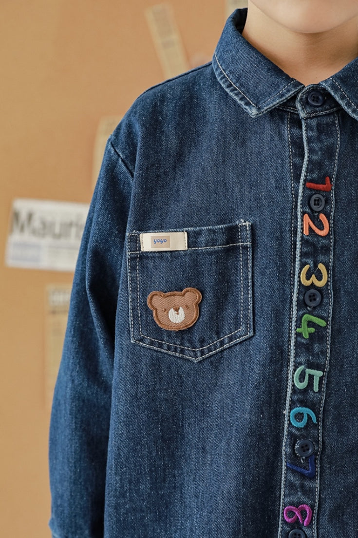 Bear Jeans Jacket | Navy