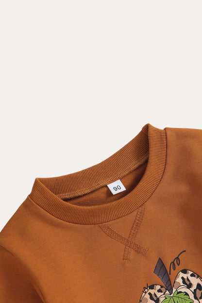 Pumpkin Sweatshirt | Orange