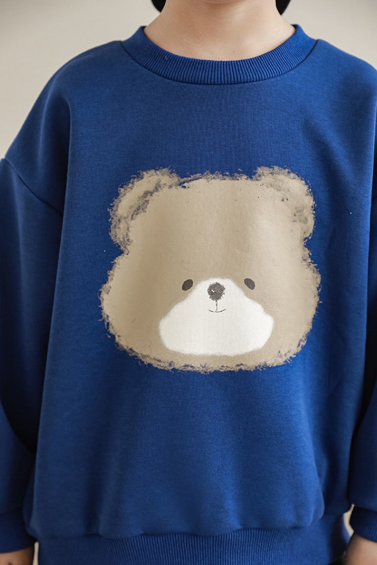 Angel Bears Sweatshirt | Lapis Blue