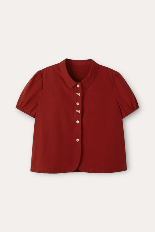 Liona Blouse | Red