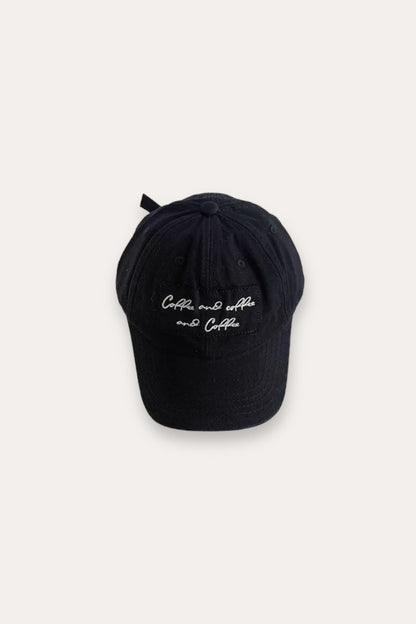 Embroidered Twill Cap | Beige