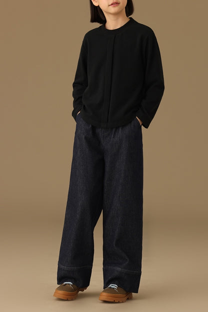 Malone Denim Trousers | Navy
