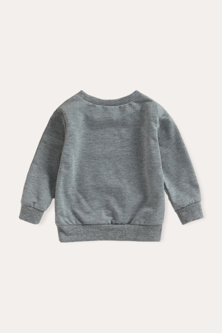 Boo Crew Sweatshirt | Gray