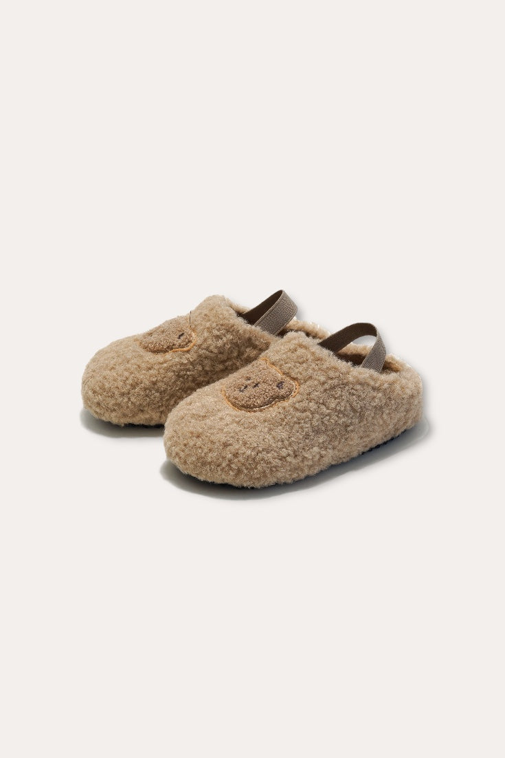 Teddy Bear Sandals | Brown