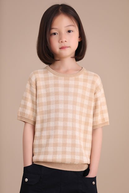 Sander T-shirt | Caramel