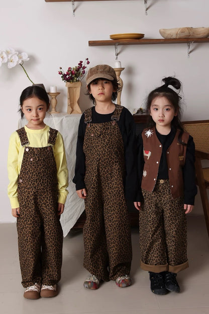 Leopard Jumpsuit | Brown