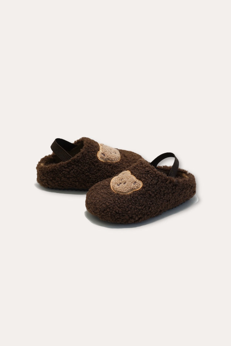 Teddy Bear Sandals | Brown