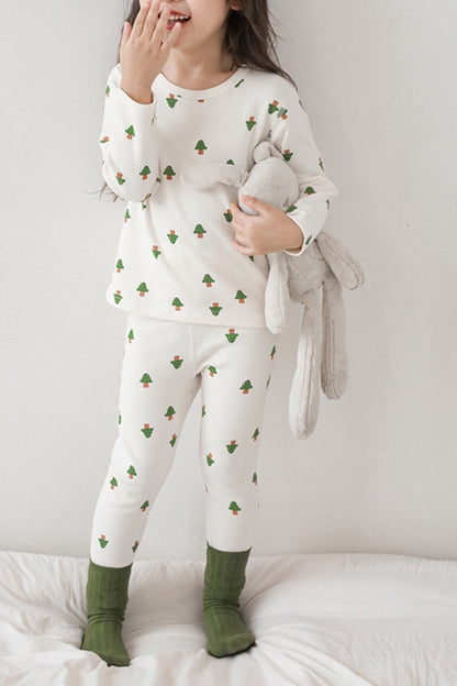 Tree Pyjamas | White
