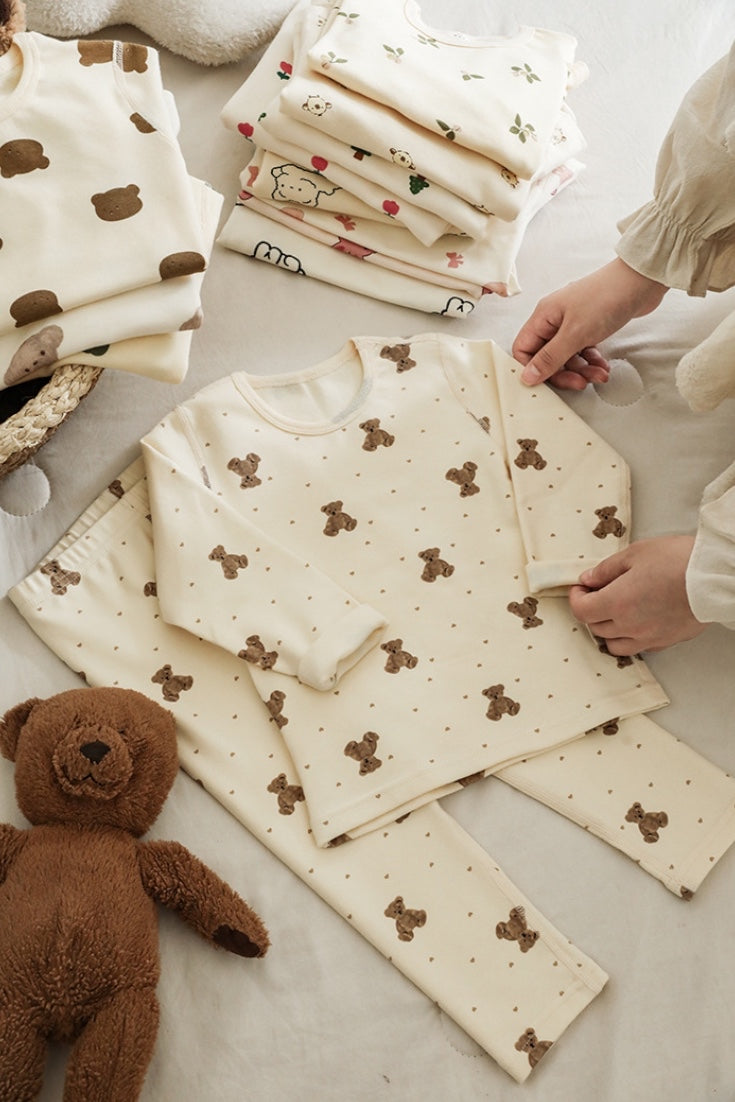 Teddy Bear Pyjamas | Beige