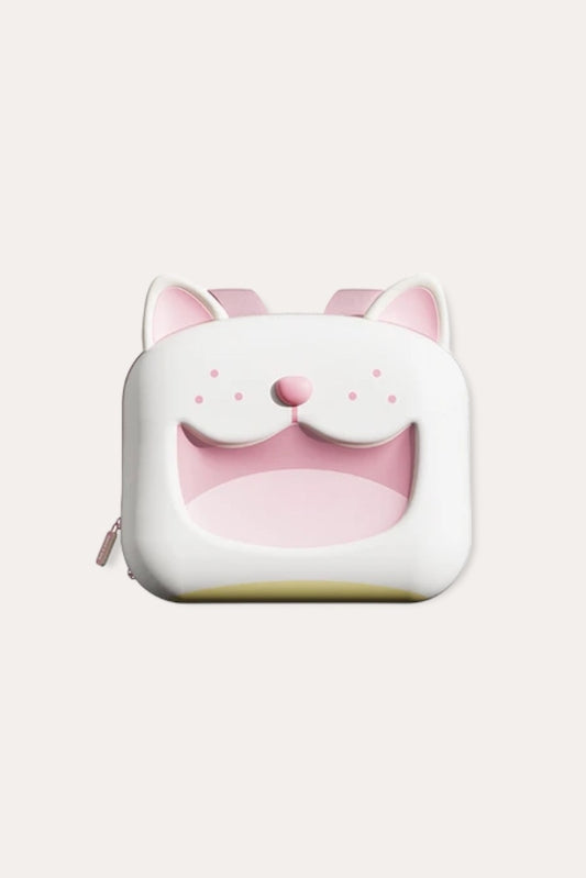 Animal Kitten Backpack | White