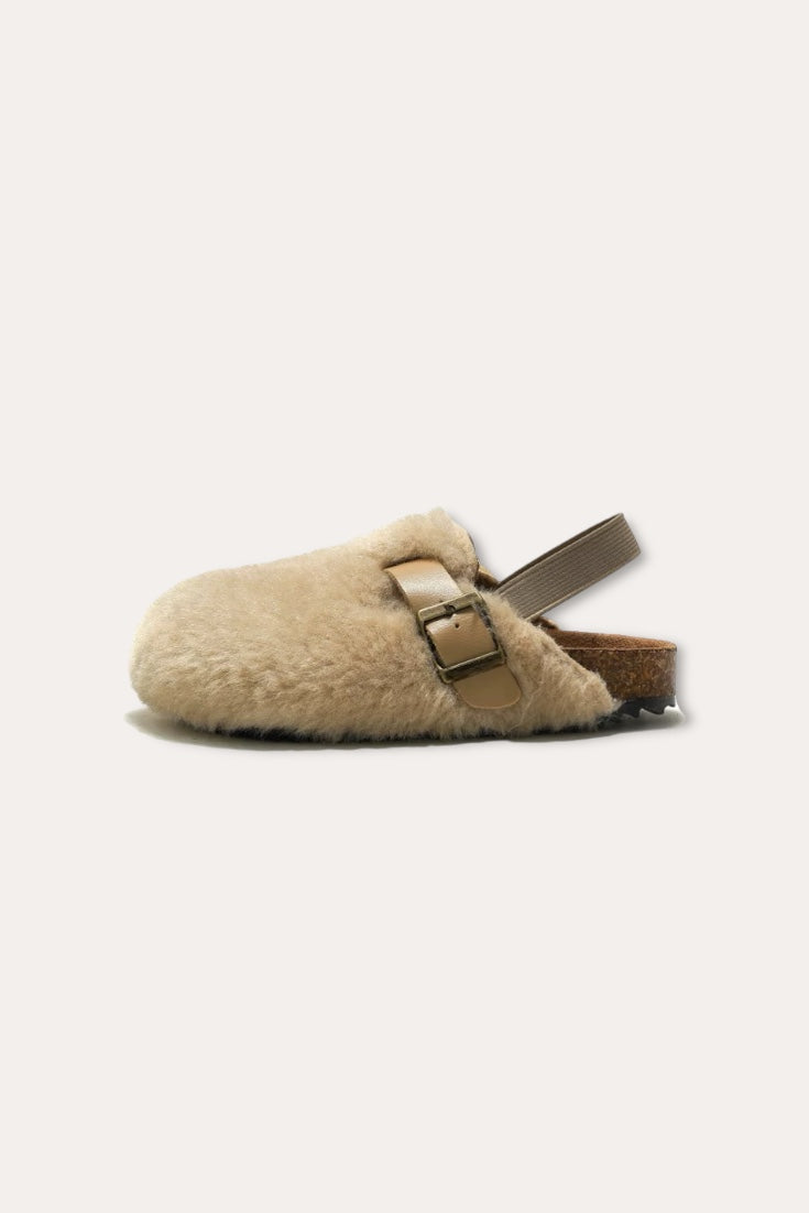 Teddy Sandals | Brown