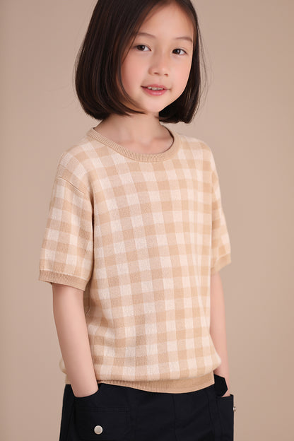 Sander T-shirt | Caramel