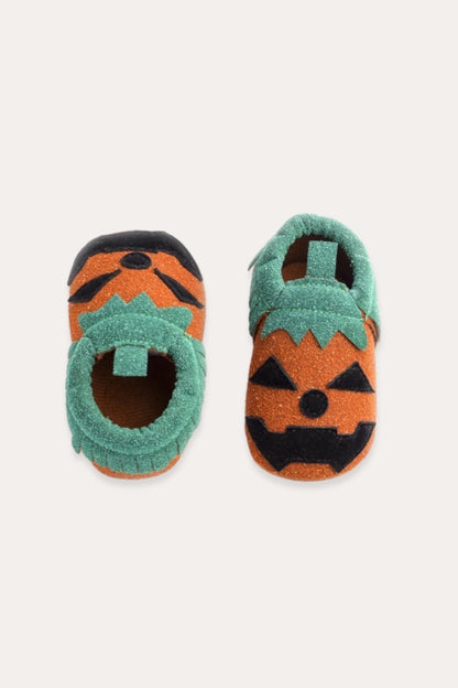 Pumpkin Suede Shoes | Orange