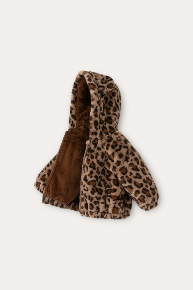 Leopard Jacket | Dark Brown