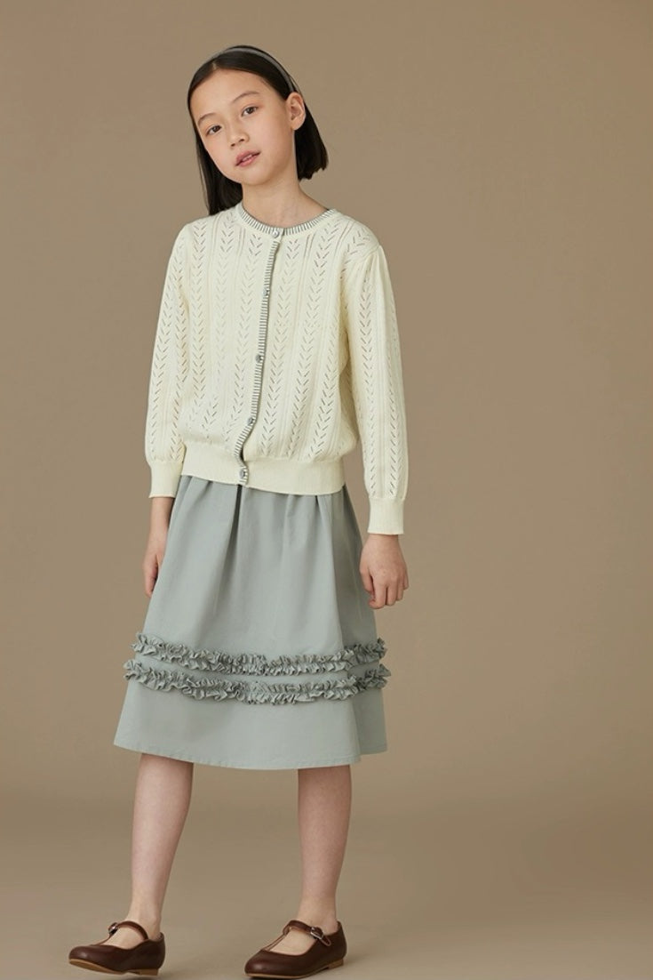Mash Skirt | Light Gray