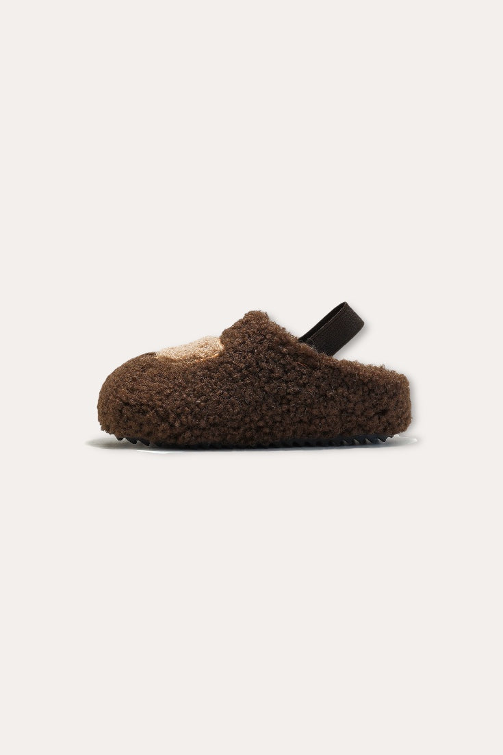 Teddy Bear Sandals | Hazelnut