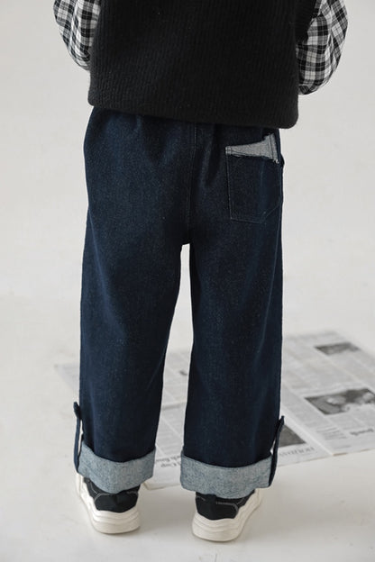 Pou Jeans Trousers | Navy