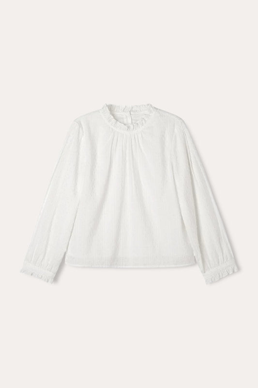 Lie Blouse | White