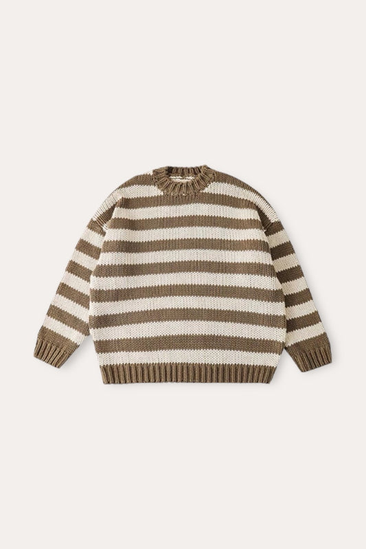 Vos Sweater | Tobacco Brown Beige