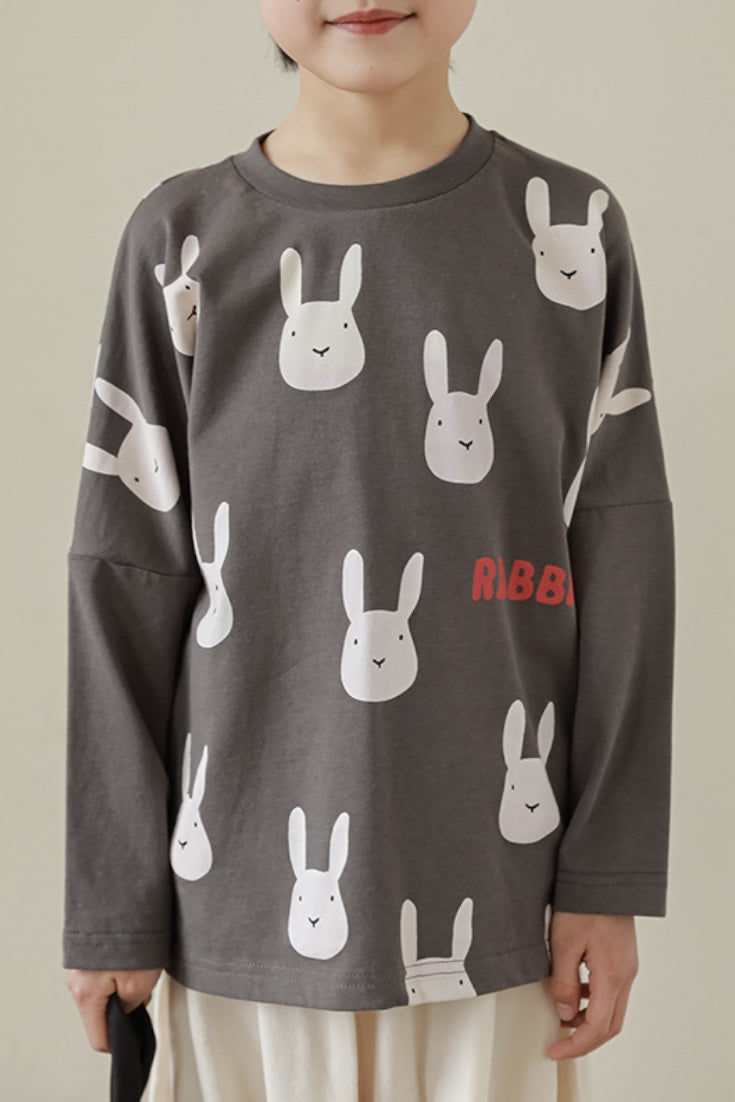 Rabbit Shirt | Gray