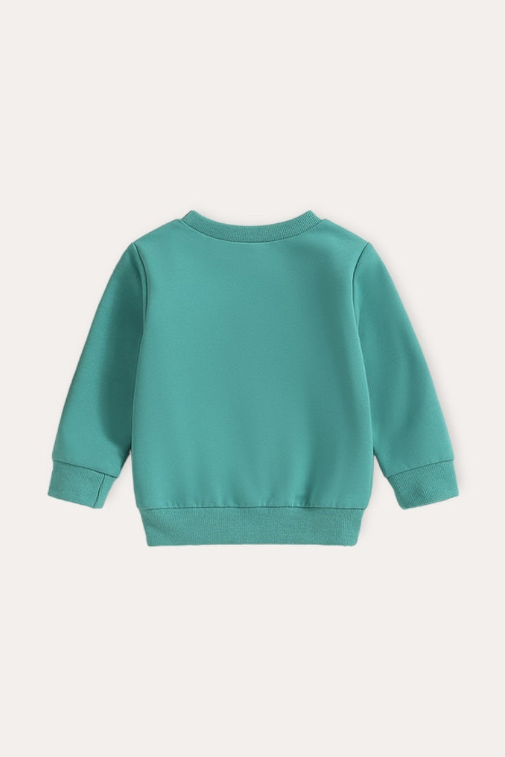 Fall Vibes Sweatshirt | Light Sea Green