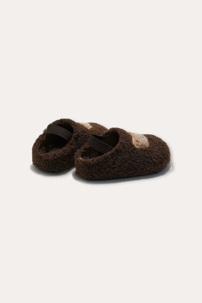 Teddy Bear Sandals | Brown