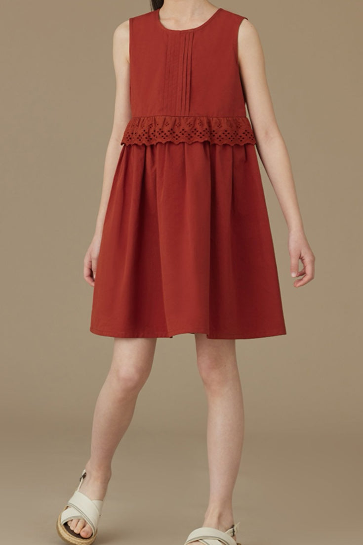 Zolia Dress | Ruby Red