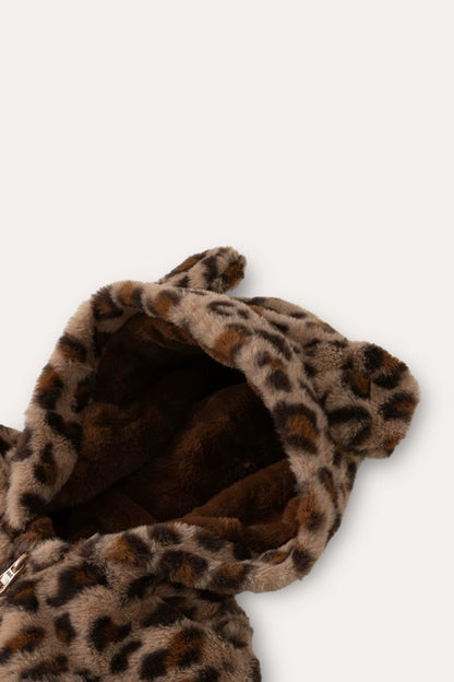 Leopard Jacket | Dark Brown