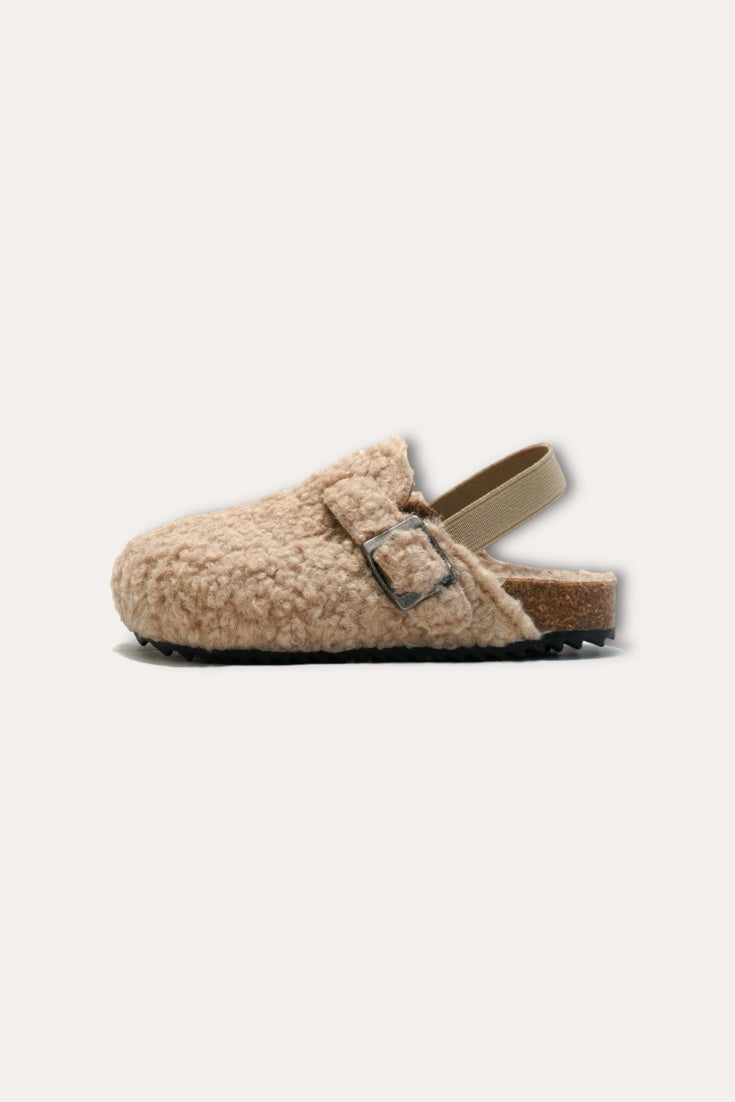 Teddy Sandals | Brown